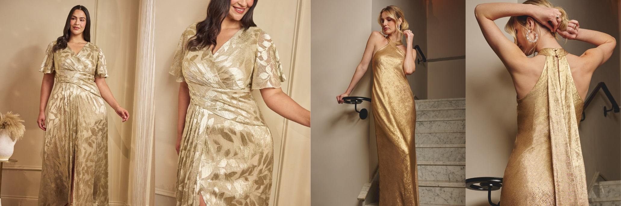 Gold Bridesmaid Dress Ideas for Every Style & Wedding Theme - Adrianna Papell Gold Bridesmaid Dress Ideas for Every Style & Wedding Theme - Adrianna Papell