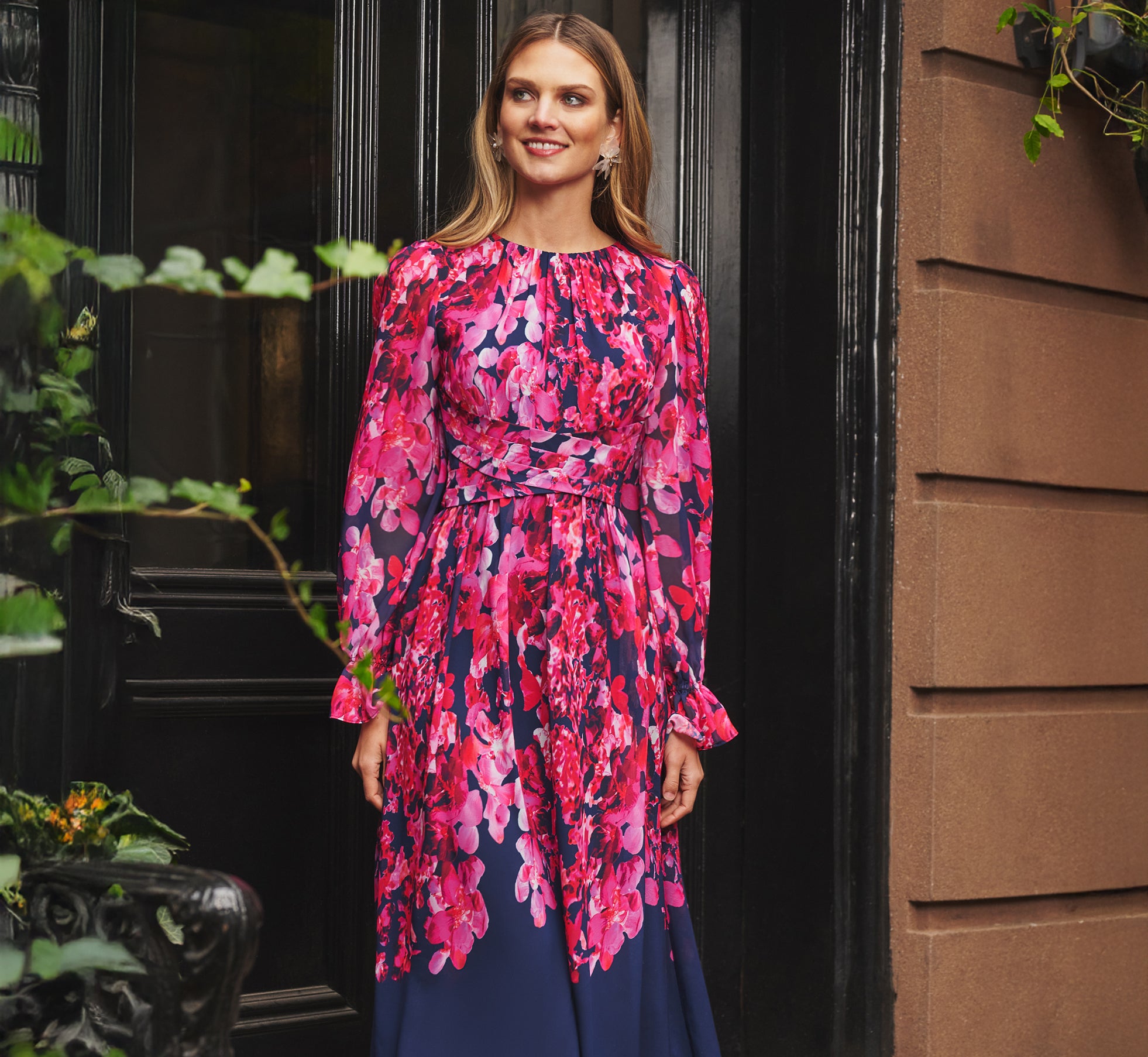 pink and navy wedding guest dress 170 Best Navy & Pink ideas