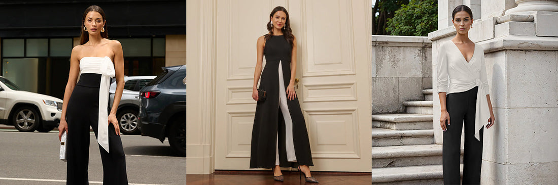 Black White Jumpsuit Ideas