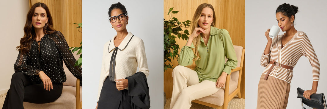 Business casual tops guide for women