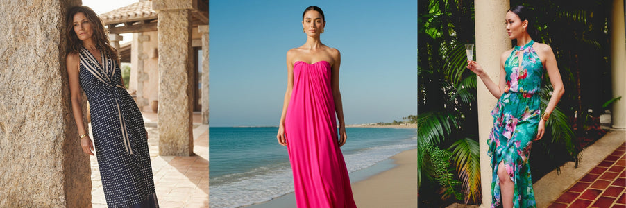 Chiffon maxi dress ideas