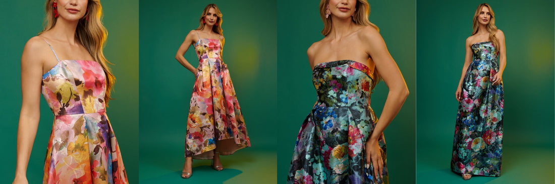 floral bridesmaid dress ideas