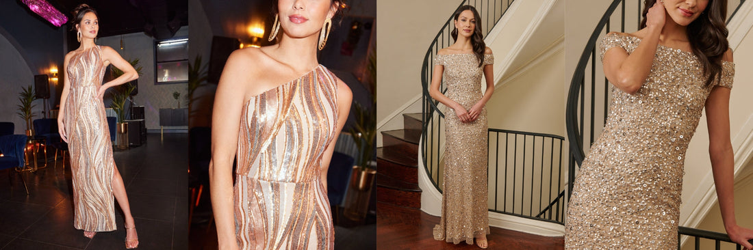 sequin bridesmaid attire