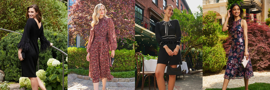 fall midi dress attire ideas