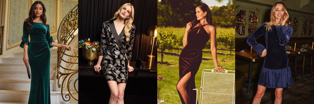 fall velvet dress ideas