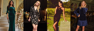 fall velvet dress ideas