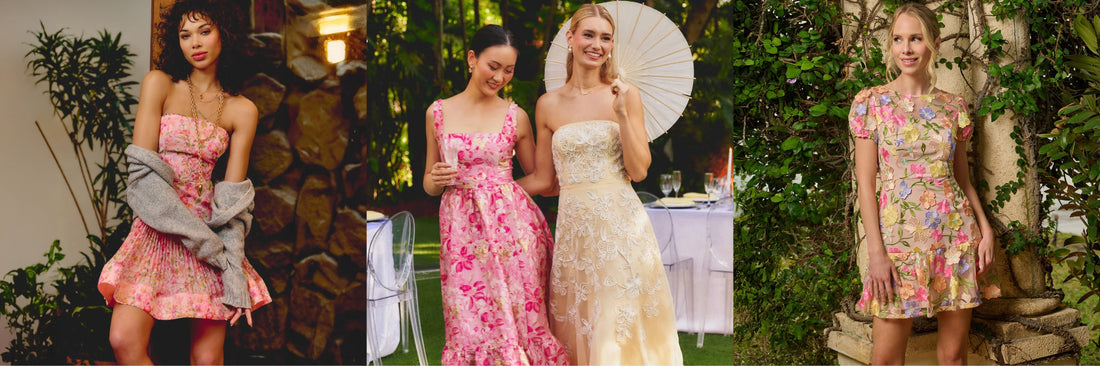 Floral homecoming dress ideas