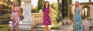 floral summer wedding guest dress ideas