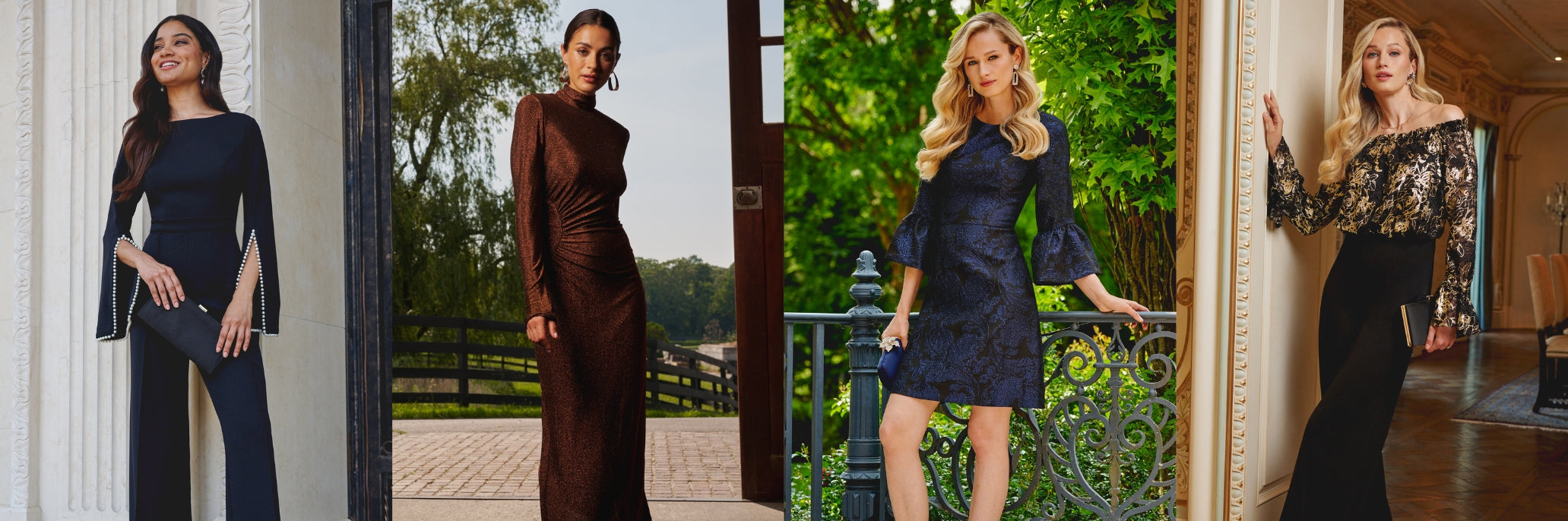 long sleeve bridesmaid attire ideas