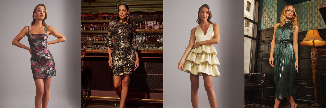 metallic birthday dress ideas