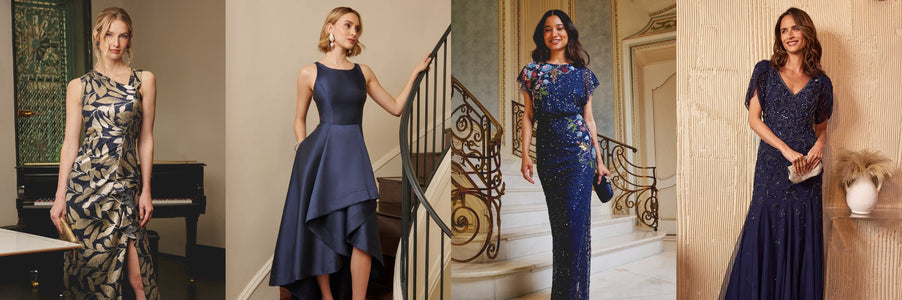 navy mother of the bride attire ideas