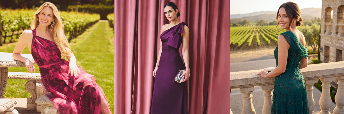 one shoulder fall dress ideas