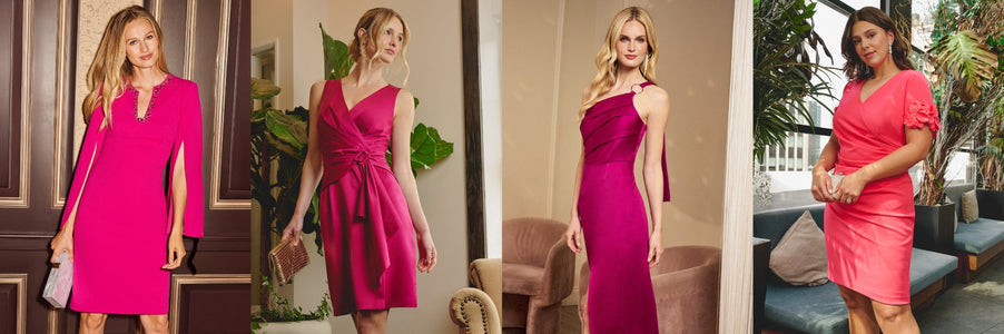 pink cocktail attire ideas