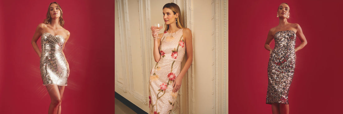 sequin cocktail dress ideas