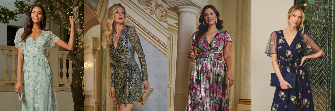 surplice neck attire ideas