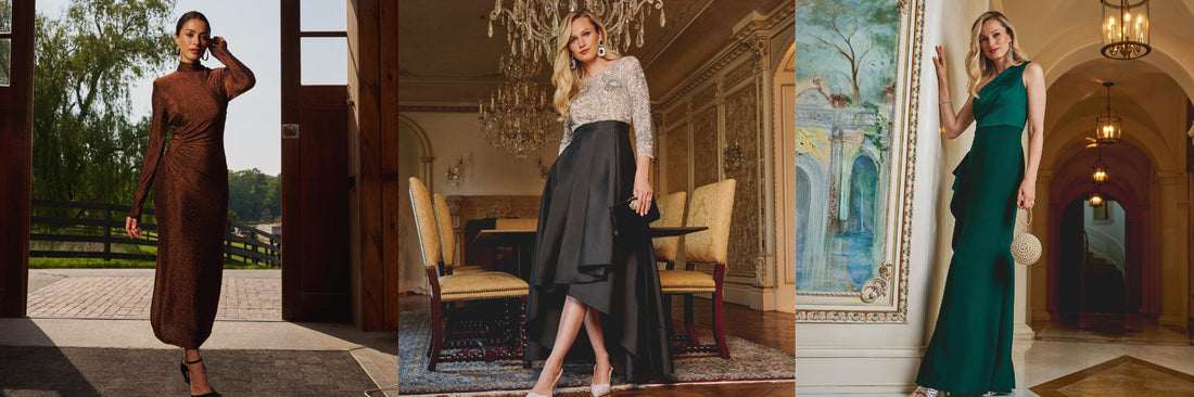 Winter Party Outfit Ideas for a Warm Look - Adrianna Papell Winter Party Outfit Ideas for a Warm Look - Adrianna Papell
