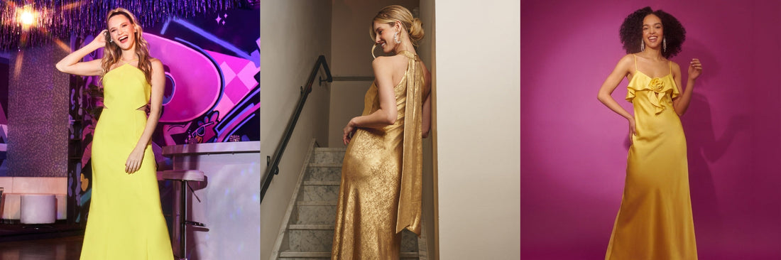 yellow prom dress ideas