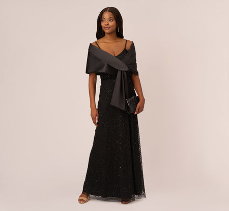 Buy Petal Rose Womens Polyester Shawl Wrap Black Gold at Amazonin