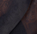 Organza Wrap Jacket With Short Sleeves In Midnight 6