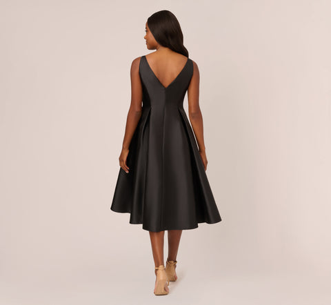 Violet Mikado Sleeveless Long Dress main image 1