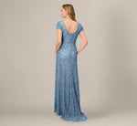 Scoop Back Sequin Gown In Nile 5