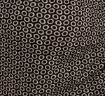 Flutter Sleeve Ruched Front Printed Top In Black Cloud Carnation 6