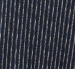 Flutter Sleeve Notch Neck Top In Navy Abstract Stripe 7