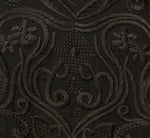 Short Sleeve Sheer Embroidered Lace Top In Black 7