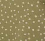 Cap Sleeve Ruched Side Top In Oil Green Scribble Daisy 7