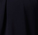 Short Sleeve Neck Tie Embroidered Yoke Top In Blue Moon 7