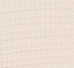 Short Sleeve Waffle Weave Polo Shirt In Ivory 8