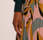 Long Sleeve Laced Raglan Sweater In Forest Teal 4