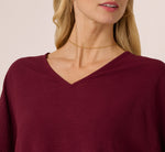 Short Sleeve Top And Wide Leg Pant Airflow Set In Fig 5