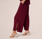Short Sleeve Top And Wide Leg Pant Airflow Set In Fig 6