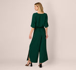 Short Sleeve Top And Wide Leg Pant Airflow Set In Botanical Garden 6