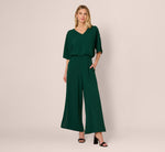 Short Sleeve Top And Wide Leg Pant Airflow Set In Botanical Garden 3