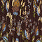 Chocolate Paisley Vine