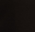 Three Quarter Sleeve Drop Shoulder Rib Knit Top In Black 8