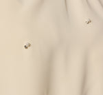 Long Sleeve Pearly Rhinestone Bubble Hem Top In Pastry Cream 7