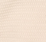 Short Sleeve Collared Cotton Crochet Top In Ivory Blue Moon 7