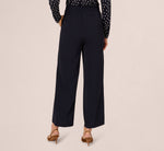 Straight Leg Side Buckle Pant In Blue Moon 5