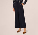 Straight Leg Side Buckle Pant In Blue Moon 2