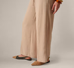 Wide Leg Airflow Braided Trim Pant In Bamboo 5