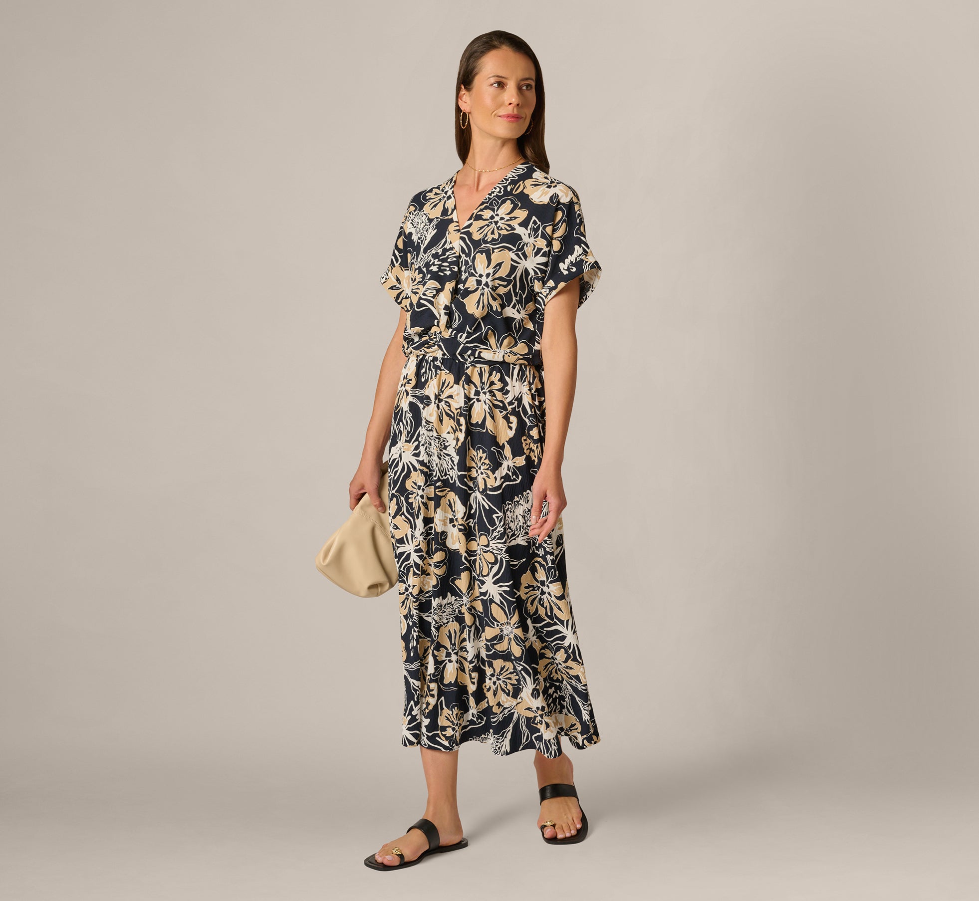 Floral White Dresses for Women - Adrianna Papell