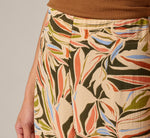 Wide Leg Airflow Crinkle Pant In Watercolor Leaf 4