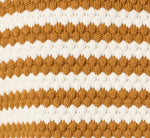 Textured Pullover Sweater Vest In Camel Ivory 7