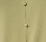 Short Sleeve Tie Waist Pullover Top In Oak Moss 7