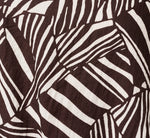 Bubble Hem Tank Top In Chocolate Patchwork Stripe 7