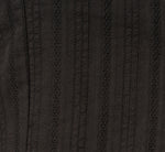 Textured Cotton Ruffle Vest Top In Black 7