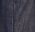 Wide Leg Topstitch Belted Pleat Pant In Washed Denim Cream 6